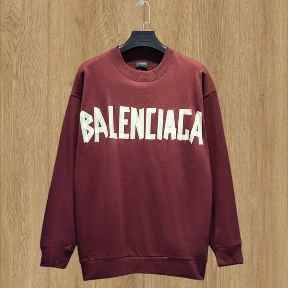 Classic Balenciaga Sweatshirts Red - Picture 1 of 4